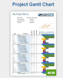 Gantt Chart Six Sigma