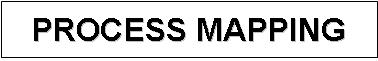 Process Mapping