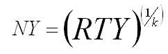 Calculating Normalized Yield