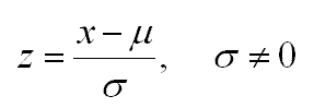 Z conversion formula